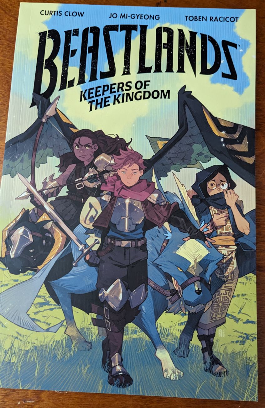 A cool looking comic called Beastlands.
